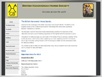 The British Hanoverian Horse Society 